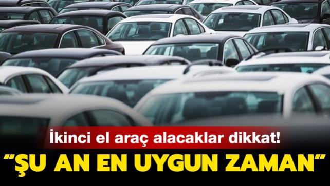 İkinci el araç alacaklar dikkat Şu an en uygun zaman