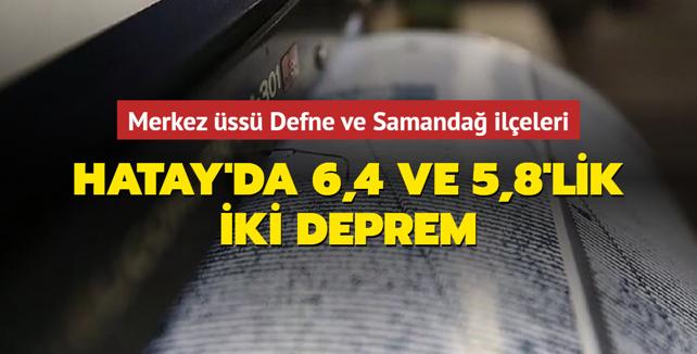 Merkez Ss Defne Ve Samanda Il Eleri Hatay Da Ve Lik Iki