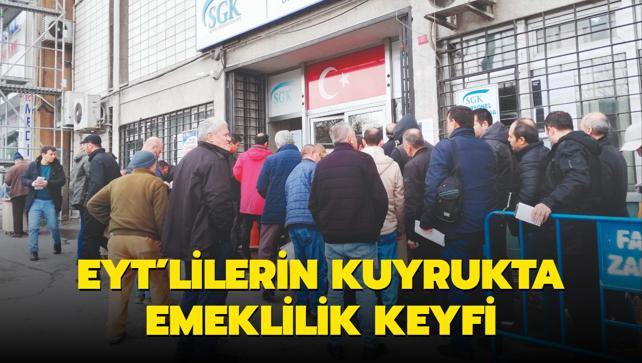 Eyt Lilerin Kuyrukta Emeklilik Keyfi Uyar Lara Ra Men Yo Unluk S R Yor