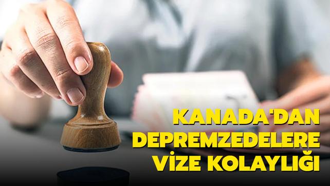 Kanada Dan Depremzedelere Vize Kolayl