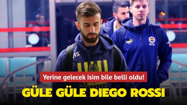 Güle güle Diego Rossi Fenerbahçe de ilk ayrılık Yerine gelecek isim