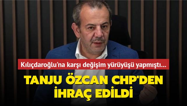 Bolu Belediye Ba Kan Tanju Zcan Chp Den Ihra Edildi