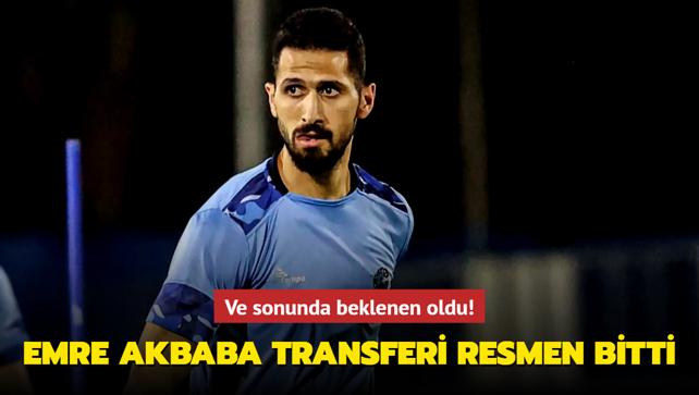 Ve Sonunda Beklenen Oldu Emre Akbaba Transferi Resmen Bitti