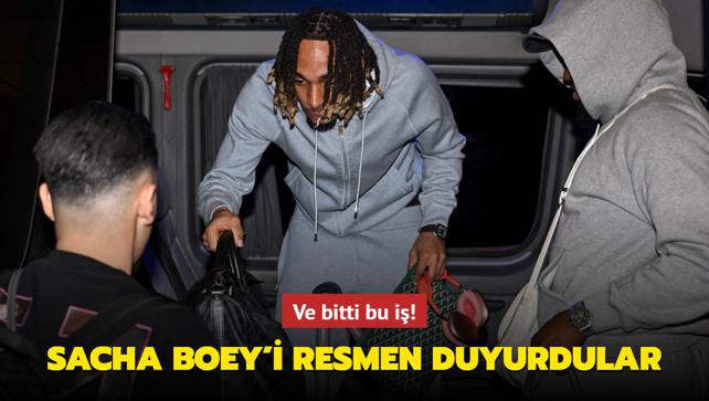 Sacha Boey I Resmen Duyurdular Ve Bitti Bu I