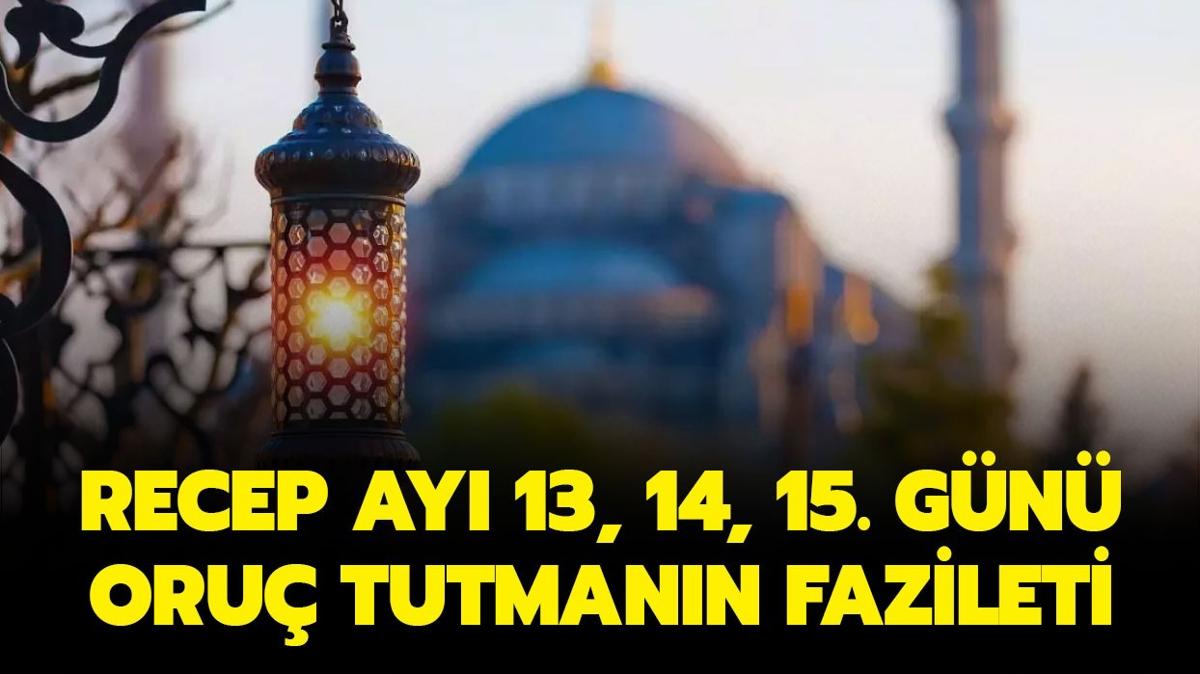 Recep Ay N N Ve G N Oru Tutulur Mu Fazileti Nedir Recep