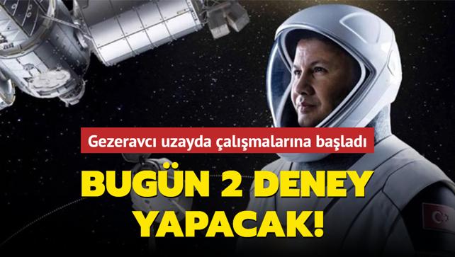 Alper Gezeravc Uzayda Al Malar Na Ba Lad Bug N Deney Yapacak