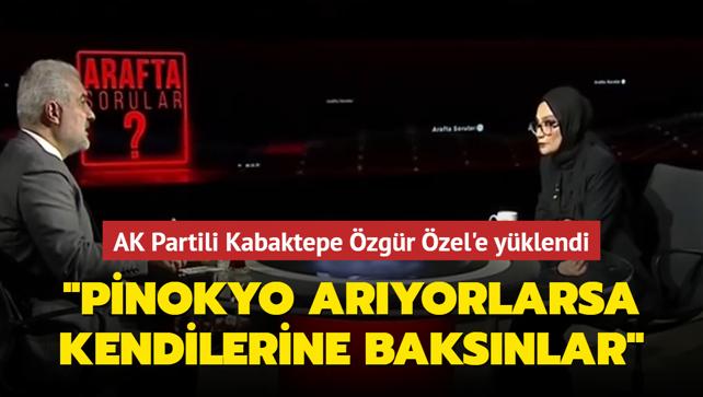 AK Parti İstanbul İl Başkanı Kabaktepe Özgür Bey yalan konuşma