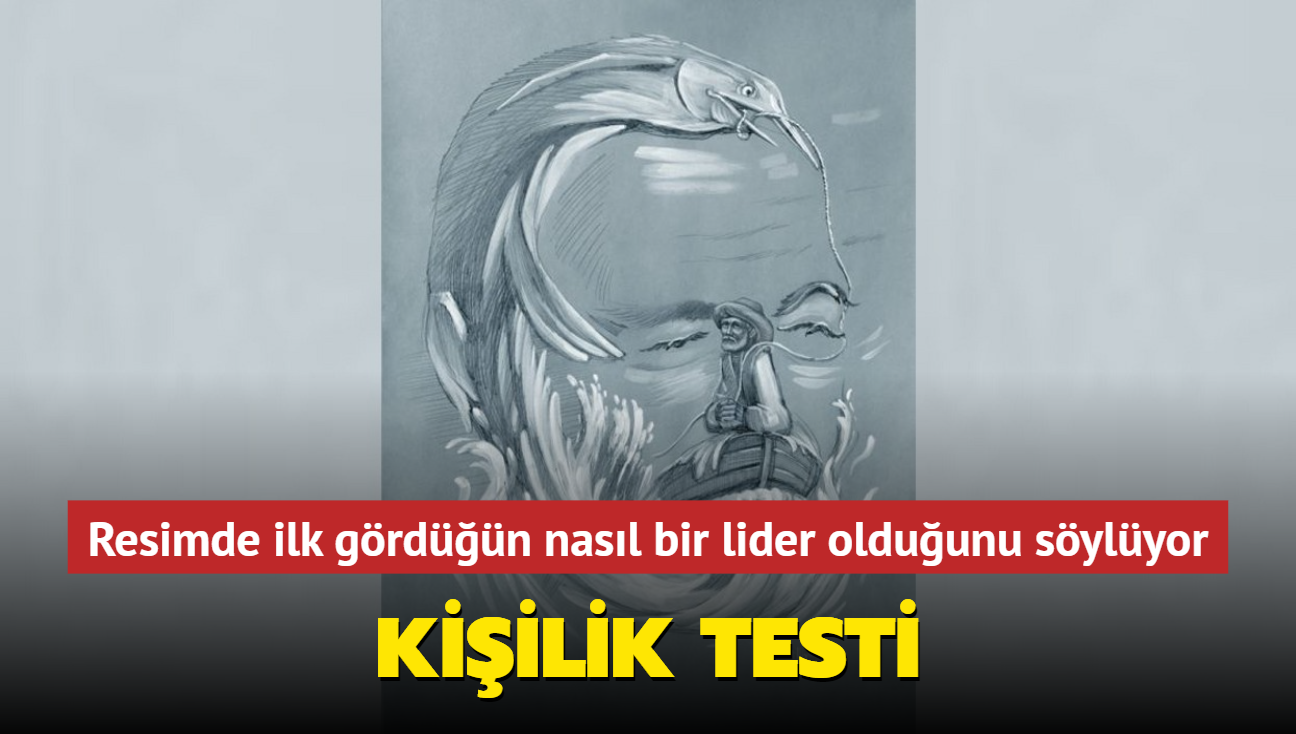 Kişilik testi Resimde ilk ne görüyorsun Yaşlı adamı görenler