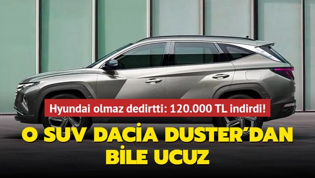 Hyundai Olmaz Dedirtti Tl Indirdi O Suv Dacia Duster Dan Bile