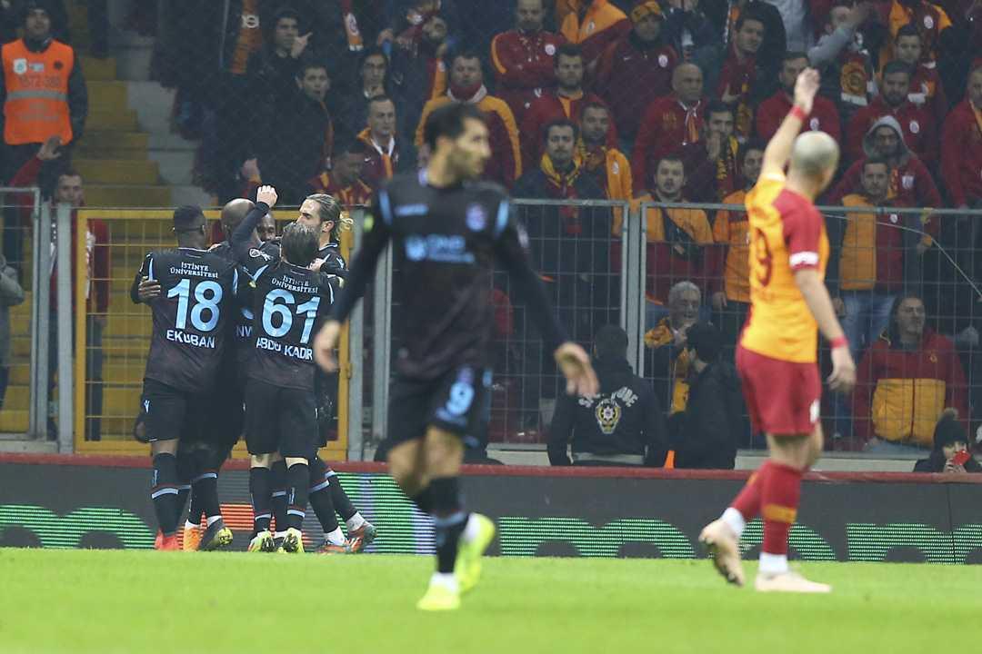 Galatasaray:+3+Trabzonspor:+1