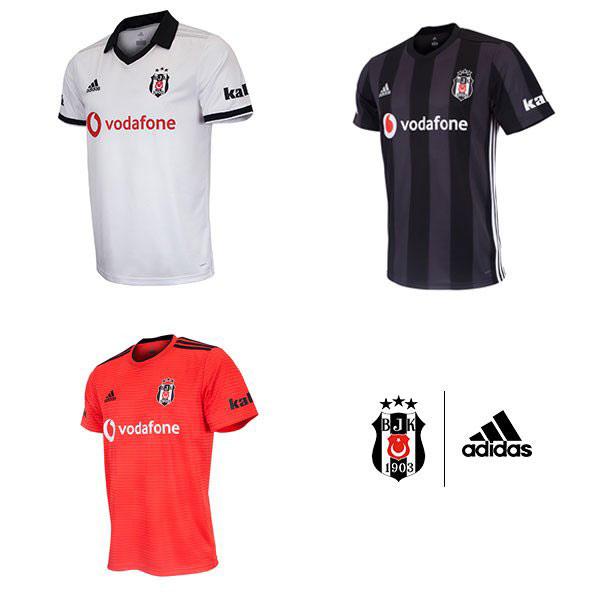 Beşiktaş'ın yeni sezon formaları tanıtıldı