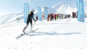 Da Kaya Trkiye ampiyonas'nn birinci aya! Erciyes'te balad