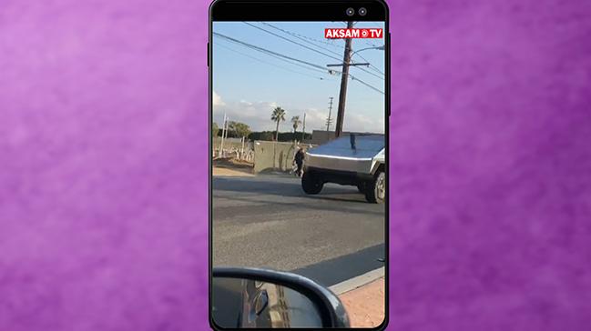 Tesla Cybertruck Trafiğe Çıktı #AkşamStory