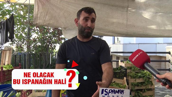 Ispanak Zehirlenmesi Olayı Sonrası Pazara Çıktık #KırmızıMikrofon