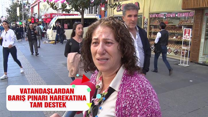 Vatandaştan Barış Pınarı Harekatına Tam Destek