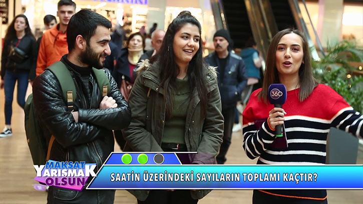 Saatin Üzerindeki Sayıların Toplamı Kaçtır? | #MaksatYarışmakOlsun