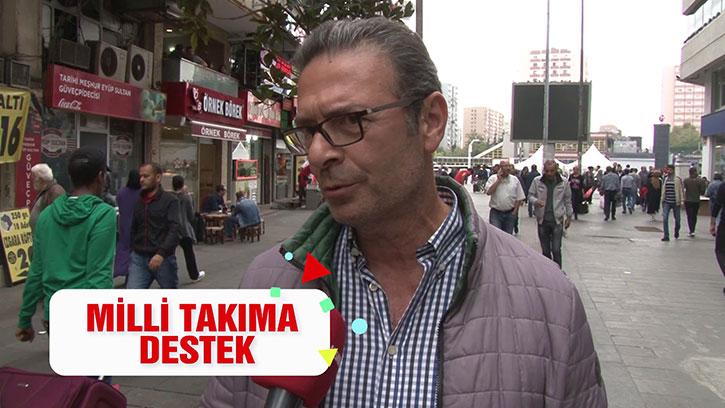 Vatandaştan Milli Takıma Destek #KırmızıMikrofon