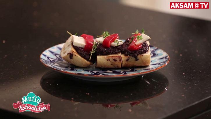 Zeytin Ezmeli Bruschetta Tarifi
