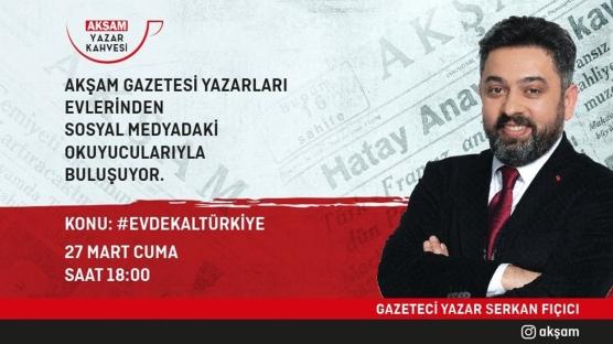 Gazeteci yazar Serkan Fıçıcı, 'Yazar Kahvesi'nde sizlerden gelen soruları yanıtladı