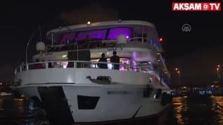 İstanbul'da deniz polisi göz açtırmadı