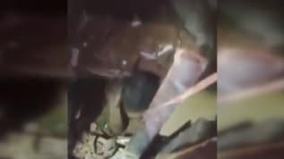 Korkunç patlamadan 27 saat sonra enkaz altından bir çocuk kurtarıldı