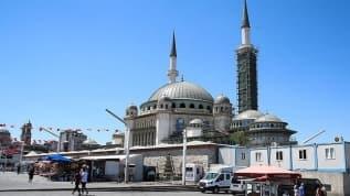 Taksim Camii'nde sona doğru: Yüzde 65'i tamamlandı