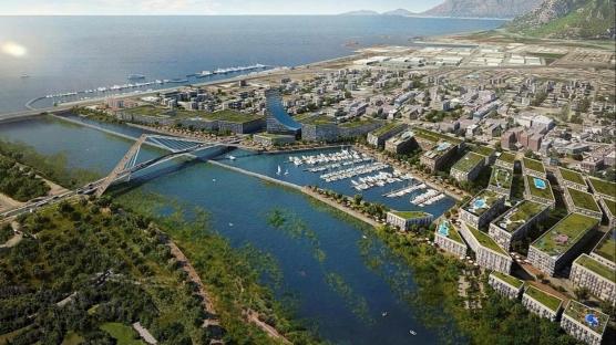 AK Parti Grup Toplantısı'nda izlenilen Kanal İstanbul videosu