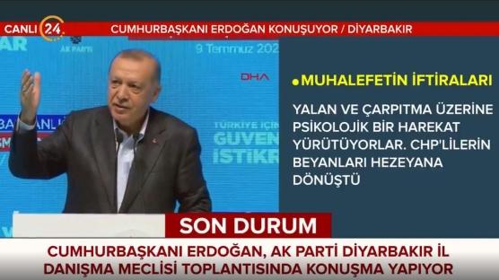 Başkan Erdoğan'dan 'Doğu Masası' tepkisi