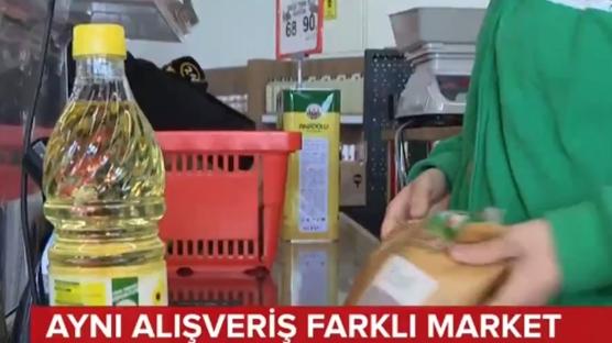 Aynı alışveriş, farklı market 