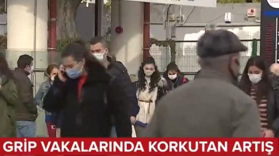 Grip vakalarında korkutan artış 