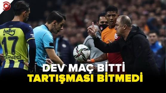 Derbide hakem kararı tartışması sürüyor