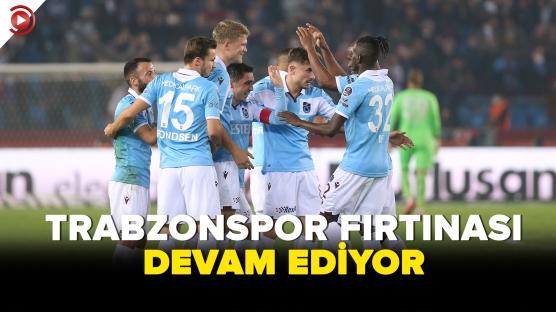 Trabzonspor seriyi bozmuyor