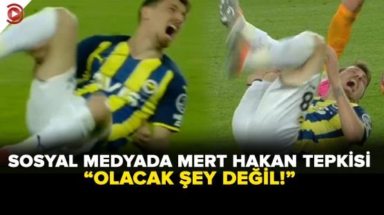Fenerbahçe - Galatasaray derbi maçında Mert Hakan'nın davranışları tepki aldı