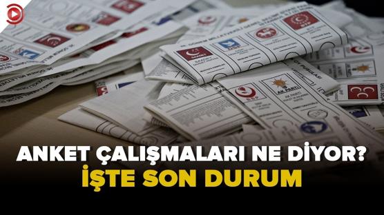 Türkiye seçime gidiyor. Son anket çalışmaları ne diyor?