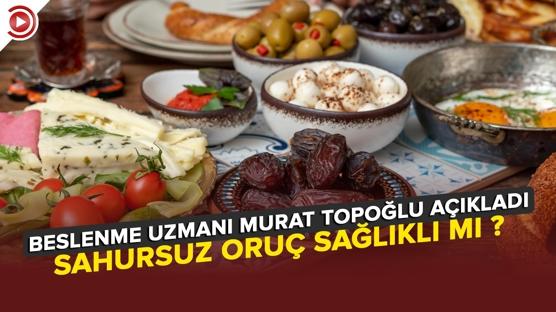 Dr. Topoğlu'ndan Ramazan sofralarına özel açıklamalar! Sahursuz oruç bağırsakları kurutuyor