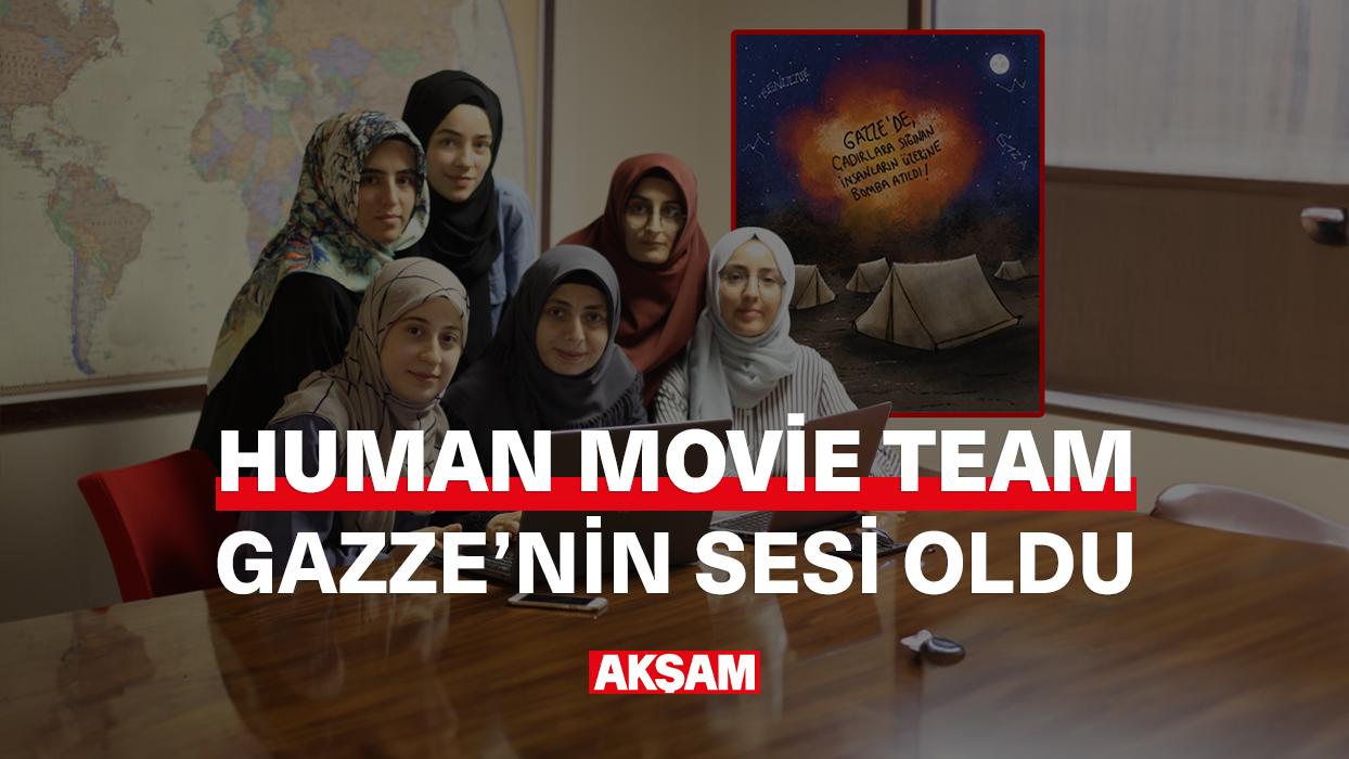 Human Movie Team Gazze'nin sesi oldu!