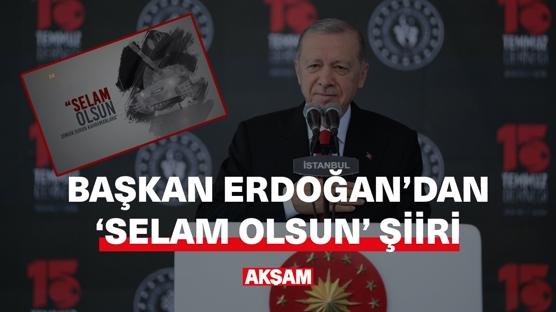 Başkan Erdoğan'ın okuduğu şiir tekrar gündem oldu: Yazıklar olsun kendi milletine silah sıkan soysuzlara