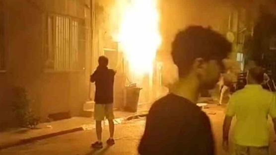 Bursa'da alevli gece!