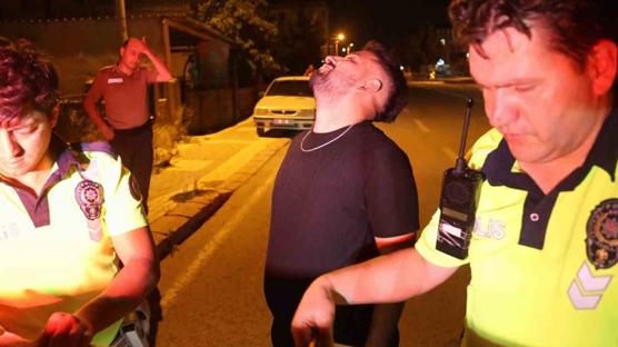 Aksaray'da Alkollü Sürücü Polisi Şaşırttı: Ceza Yerken Kahkaha Attı!