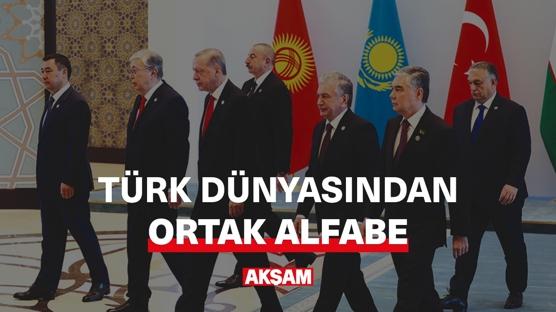 Türk dünyasından ortak alfabe!