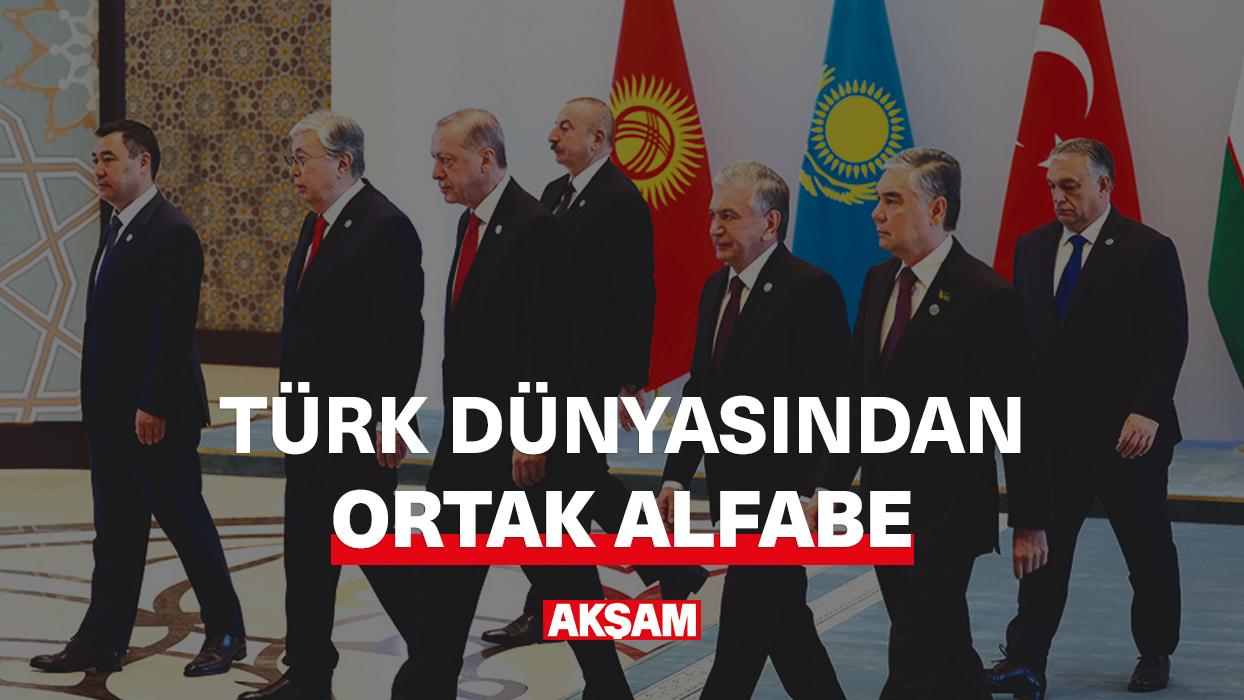 Türk dünyasından ortak alfabe!