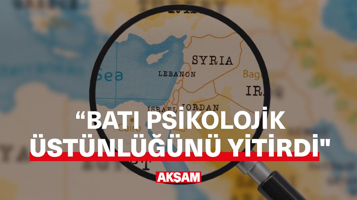 'BATI PSİKOLJİK ÜSTÜNLÜĞÜNÜ YİTİRDİ'