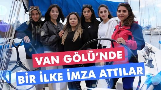 “Van Gölü Kızları” yelken yarışı için İstanbul'da