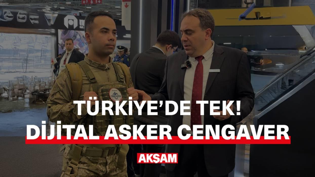 Türkiye'de tek! Dijital asker Cengaver SAHA EXPO'da