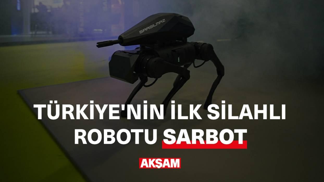 Türkiye'nin  ilk silahlı robotu: SARBOT