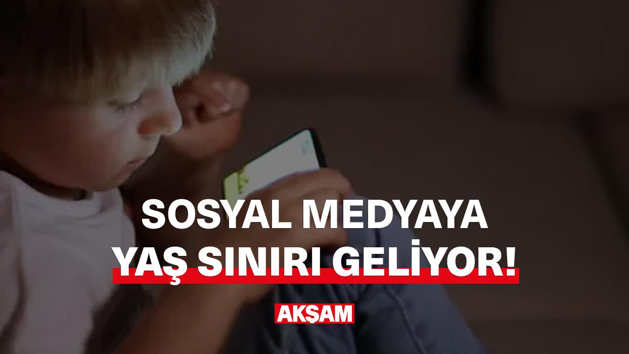 Sosyal medyaya yaş sınırı!