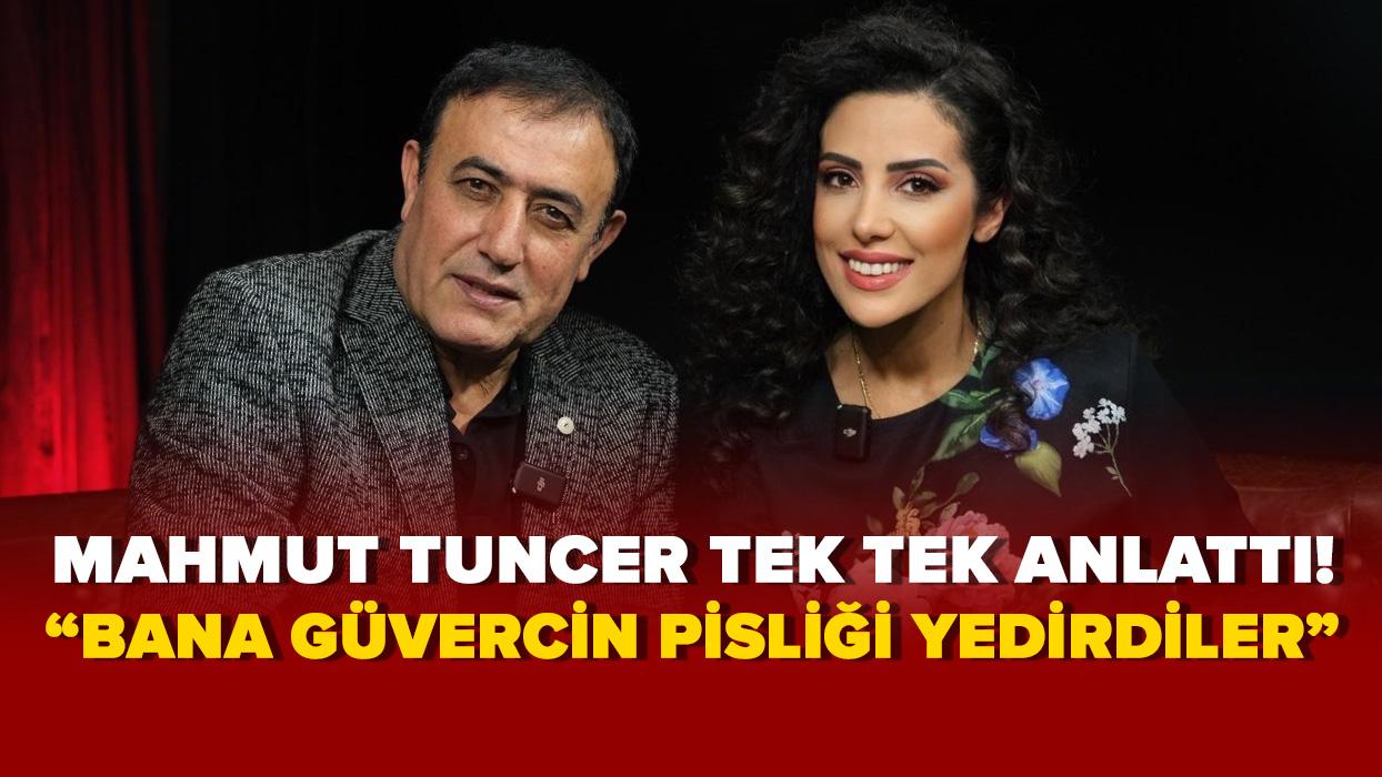 Mahmut Tuncer'den itiraf: 'Bana güvercin pisliği yedirdiler'