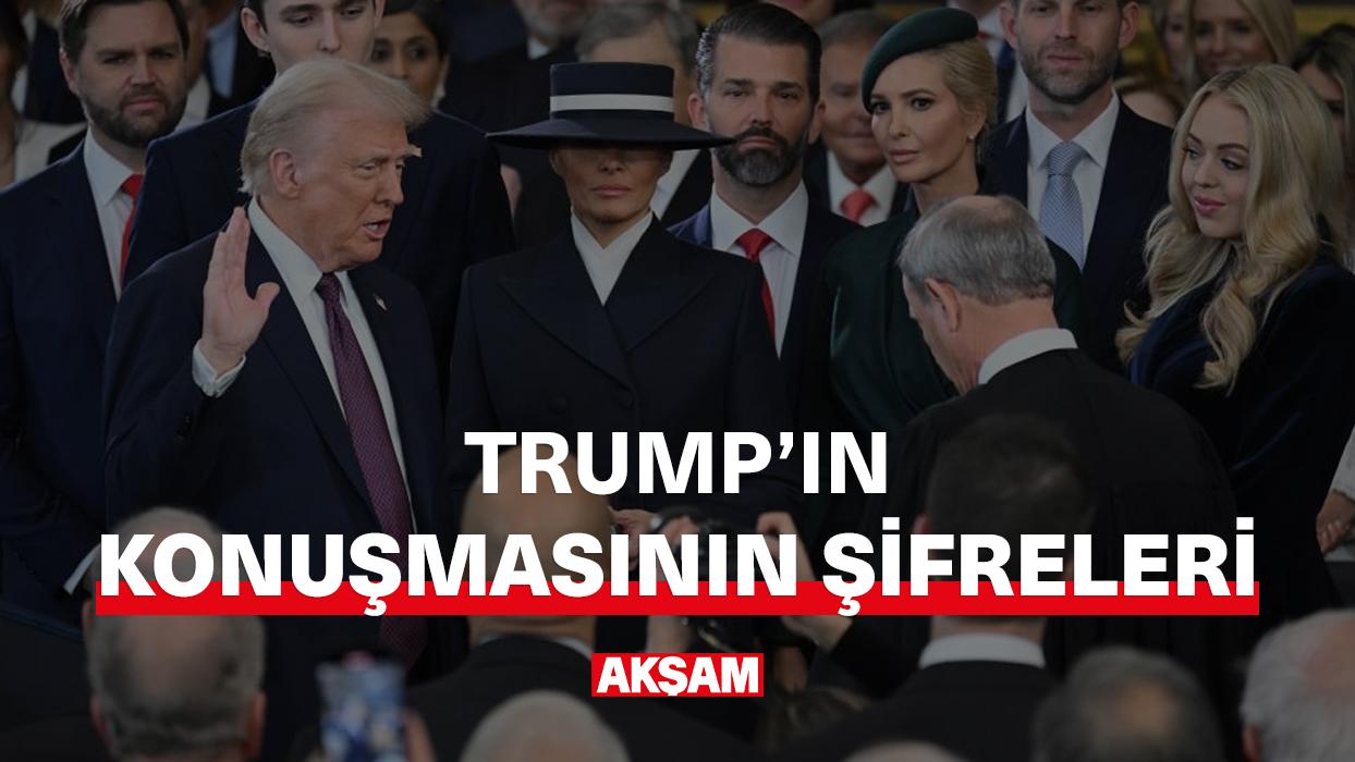 Trump'ın konuşmasının şifreleri