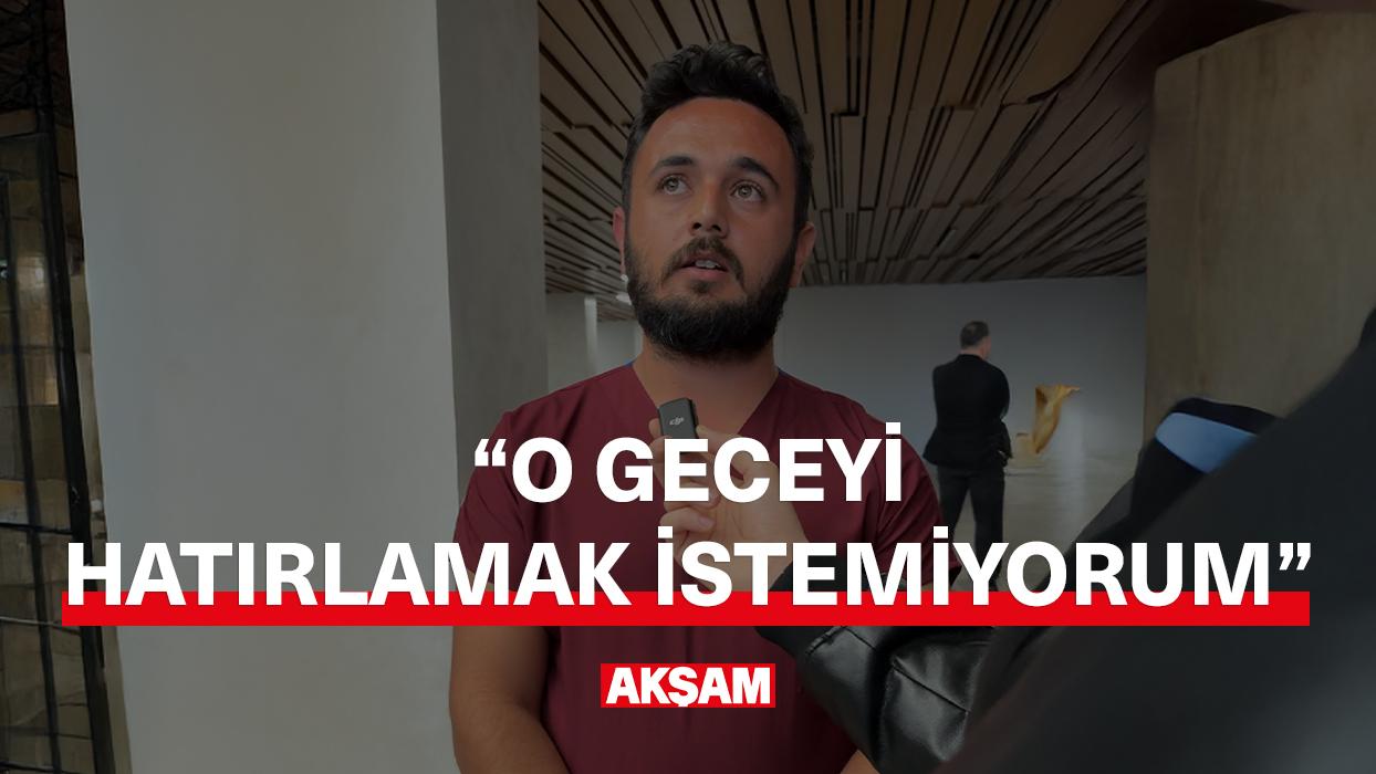 Kahraman hemşireler o geceyi anlattı!