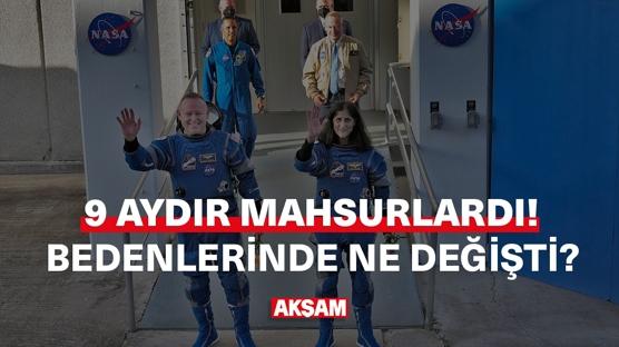 9 aydır mahsurlardı... Bedenlerinde ne değişti?